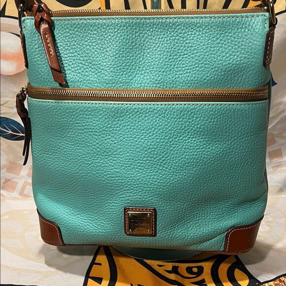 Dooney & Bourke Teal Shoulder Bag - Picture 2 of 16